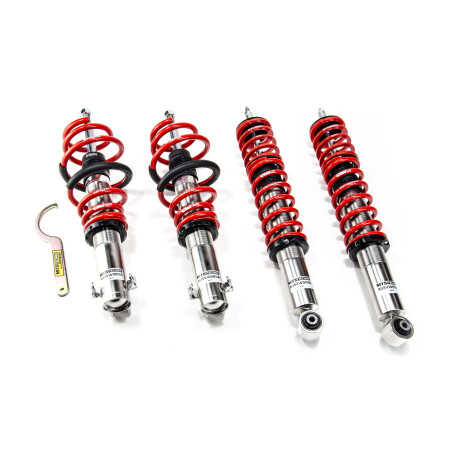 MTS Technik komplet Športový výškovo nastaviteľný podvozok MTS STREET SERIES pre Seat CORDOBA (6K) 08/99 - 12/02 (Inox) | race-shop.sk