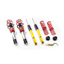 Športový výškovo nastaviteľný podvozokMTS STANCE SERIES pre Volkswagen BEETLE (5C1/5C2) 04/11 - 07/19 (Inox)