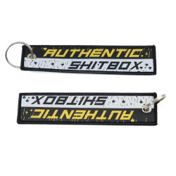 RACES Jet tag keychain - Authentic ShitBox Black