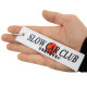Kľúčenky RACES Jet tag keychain - Slow Car Club White | race-shop.sk