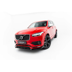 MAXTON DESIGN predný splitter pre Volvo XC90 R-Design Mk2, lesklá čierna
