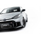 Body kit a vizuálne doplnky Street Pro Front Splitter + Flaps Toyota GR Yaris Mk4 Facelift (black) | race-shop.sk