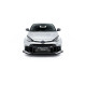 Body kit a vizuálne doplnky Street Pro predný splitter a klapky Toyota GR Yaris Mk4 Facelift (čierny) | race-shop.sk