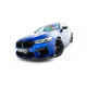 MAXTON DESIGN predný splitter pre BMW M5 F90 Facelift, lesklá čierna, V4