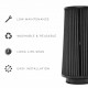 Univerzálne filtre Pipercross universal sport AirMax filter with rubber neck - AM002 | race-shop.sk