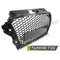 Mriežka Sport style pre AUDI A3 8V 12-16 (lesklá čierna s PDC)