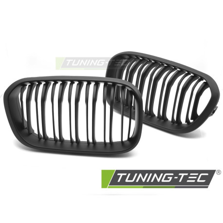 Body kit a vizuálne doplnky Mriežka šport pre BMW F20 / F21 LCI 15-18 (Matná čierna dvojitá lišta) | race-shop.sk