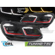 Osvetlenie Predné svetlá pre VW GOLF VI 08-12 (ČERVENÁ LINKA LED SEKVENCIA DRL) | race-shop.sk
