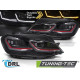 Osvetlenie LED svetlá pre VW GOLF VII 17-19 (ČERVENÉ LED SEKVENĆNÉ DRL) | race-shop.sk