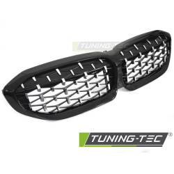 Maska pre BMW G20 / G21 19-22 (Diamantová čierna chrom)
