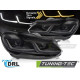 Osvetlenie Predné LED svetlá s denným svietením SEQ pre VW GOLF VI 08-12 (čierne) | race-shop.sk