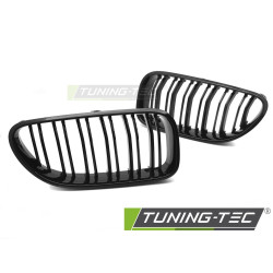 Športová maska s dvojitým prúžkom pre BMW F12 / F13 11-18 (lesklá čierna)