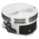 Časti motora JE Pistons – súprava kovaných piestov pre 350 SBC s plochým vrchom B:4.030 | race-shop.sk