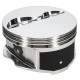 Časti motora JE Pistons – súprava kovaných piestov pre 350 SBC s priemerom 4.040" a objemom -2cc B:4.040" | race-shop.sk