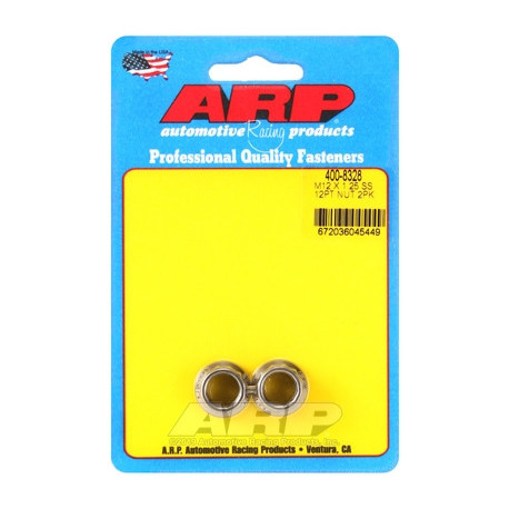Časti motora ARP Stainless Steel 12-Point Nut Kit - M12 x 1.25 (.750 Collar) - 2 Pieces | race-shop.sk