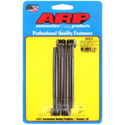 ARP Black Hex Water Pump Pulley Stud with 2.750" Fan Spacer - 5/16-24 x 4.000" - 8740 Chrome Moly
