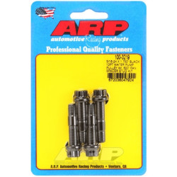ARP Black 12-Point Water Pump Pulley Stud with 0.500" Fan Spacer - 5/16-24 x 1.750"