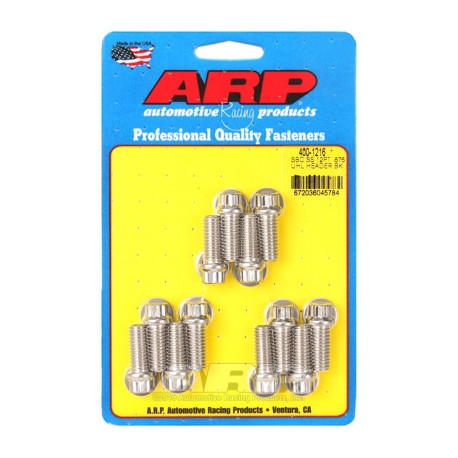 Časti motora ARP SB Chevy Stainless Steel 12-Point Header Bolt Kit - 0.875in UHL | race-shop.sk