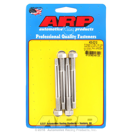 Časti motora ARP sada skrutiek vodnej pumpy (štifty, nerez, šesťhranná hlava), 5/16-24 × 82,55 mm | race-shop.sk