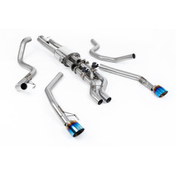Milltek Valved Cat Back with Burnt Titanium Tips for Ford Ranger Raptor 3.0 V6 (2023-)