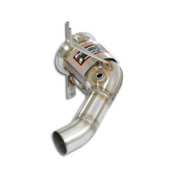 Supersprint Downpipe Right + Metallic catalytic (Deletes GPF) PORSCHE 992 Turbo Coupè 20+ (with valve)