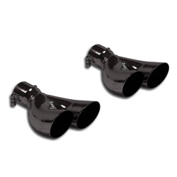 Supersprint Endpipe kit Right OO60 - Left OO60 "Gun Metal Grey" 500 ABARTH 1.4T Coupè / Cabrio 08-15