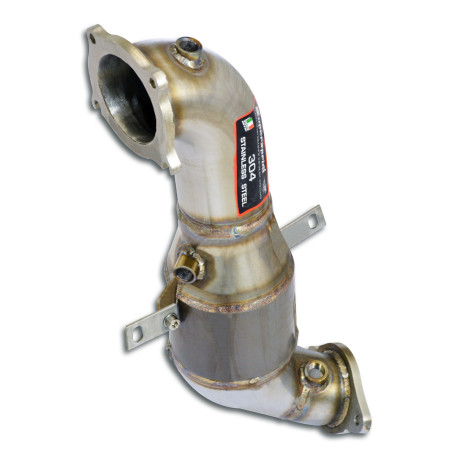 Výfukové systémy SUPERSPRINT Supersprint Downpipe + Metallic catalytic converter ALFA ROMEO GIULIA 2.0i Turbo 16-18 | race-shop.sk