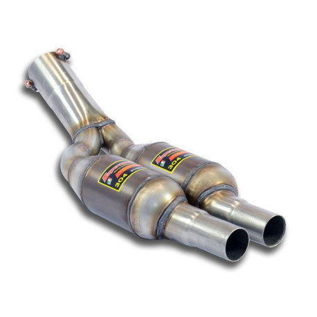 Výfukové systémy SUPERSPRINT Supersprint Front pipe Metallic catalytic converter right - left AUDI S1 Quattro 3 Doors / Sportback 2.0 TFSI `14+ | race-shop.sk