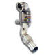 Výfukové systémy SUPERSPRINT Supersprint Turbo downpipe + Metallic WRC catalytic converter AUDI S1 Quattro 3 Doors / Sportback 2.0 TFSI `14+ (Twin Pipe) | race-shop.sk