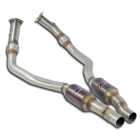 Výfukové systémy SUPERSPRINT Supersprint Front Metallic catalytic converter Right - Left AUDI RS4 Quattro (Avant) 2.9 TFSi V6 18-19 (with valve) | race-shop.sk