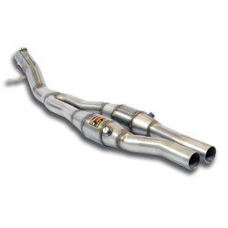 Supersprint Front pipes kit with metallic catalytic converter right - left AUDI TTS Mk3 2.0 TFSI Quattro Coupè 15-18