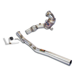 Supersprint Turbo downpipe kit + Metallic catalytic AUDI TTS Mk3 "Competition Plus" 2.0 TFSI Quattro Coupè 21+
