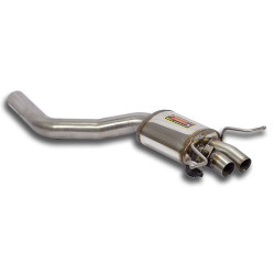 Supersprint Rear exhaust Right with valves (For OEM endpipe) BENTLEY CONTINENTAL GT/GTC 6.0i W12 Bi-Turbo 03-17 (with valve)
