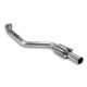 Výfukové systémy SUPERSPRINT Supersprint Downpipe Left with Metallic catalytic converter BMW E81 - All models (For V8 S65 engine conversion) | race-shop.sk
