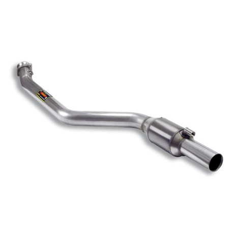 Výfukové systémy SUPERSPRINT Supersprint Downpipe Left with Metallic catalytic converter BMW E81 - All models (For V8 S65 engine conversion) | race-shop.sk