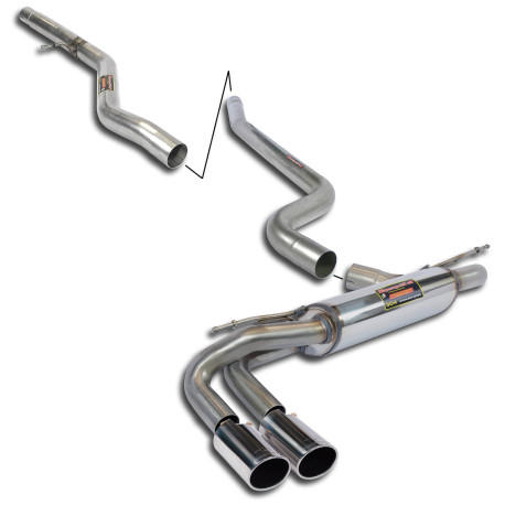 Výfukové systémy SUPERSPRINT Supersprint Sport&Sound pack (automatic gearbox) BMW F20 / F21 125i 2.0T 11-14 | race-shop.sk