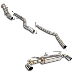Supersprint Track performance pack with valve (manual gearbox) BMW F20 / F21 125i 2.0T 11-14 (with valve)
