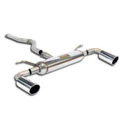 Supersprint Connecting pipe + rear exhaust Right O100 - Left O100 BMW F20 / F21 114d 12-15