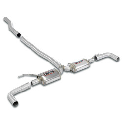 Supersprint Rear exhaust Right - Left "Racing" BMW F40 116i sDrive 1.5T 20+