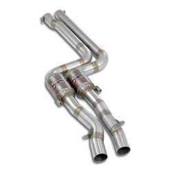 Supersprint Front Metallic catalytic converter Right - Left BMW E46 - All models (For S54 engine conversion)