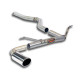 Výfukové systémy SUPERSPRINT Supersprint Connecting pipe + rear pipe O90 (Muffler delete) BMW F34 Gran Turismo 318d 13-15 | race-shop.sk