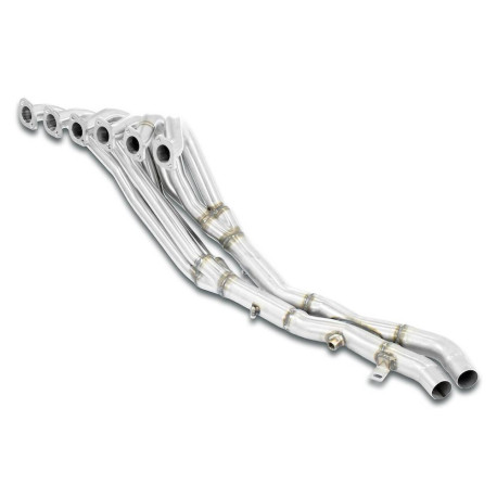 Výfukové systémy SUPERSPRINT Supersprint Manifold + "X-Pipe" (Left Hand Drive)Stainless steel for OEM catalytic converter BMW E30 320i Kat | race-shop.sk
