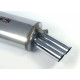 Výfukové systémy SUPERSPRINT Supersprint Rear exhaust 100% Stainless steel OO70 BMW E30 320is 4 cyl. (Sedan - Coupè) 87-91 | race-shop.sk
