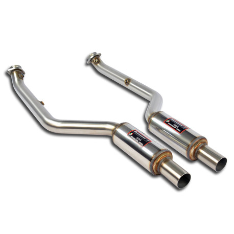 Výfukové systémy SUPERSPRINT Supersprint Front pipes kit + silencers (Replaces catalytic converter) BMW E90 Sedan M3 4.0 V8 07-11 "Headers-Back System" | race-shop.sk