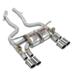 Supersprint Rear muffler package BMW F80 M3 13-15 (with valve)