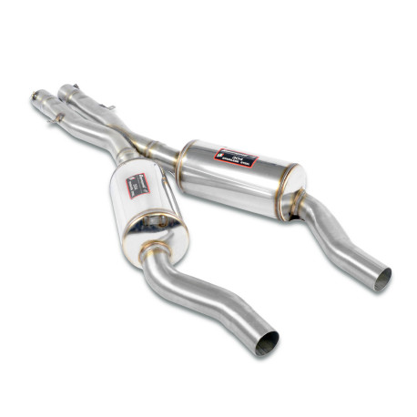 Výfukové systémy SUPERSPRINT Supersprint X-Pipe - resonated BMW E39 M5 5.0 V8 98-04 (Headers System - Touring) | race-shop.sk