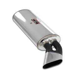 Supersprint Rear exhaust 140x60 (angle exit) Hartge E30 H23 (M20 engine)