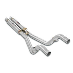 Supersprint Centre exhaust Right - Left + "H-Pipe" FERRARI 575M Maranello V12 02-05