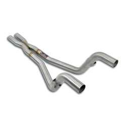 Supersprint Centre pipes kit Right - Left with "X".Replace OEM centre exhaust. FERRARI 575M Maranello V12 02-05