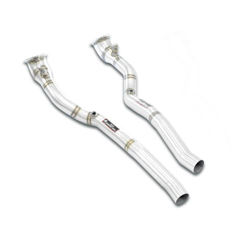 Výfukové systémy SUPERSPRINT Supersprint Front pipes kit Right - Left (Replaces catalytic converter) FERRARI F12 Berlinetta 6.3L V12 12-17 (with valve) | race-shop.sk